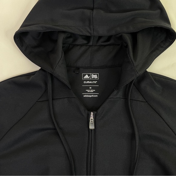 Adidas Golf Women’s Black Full Zip Athletic Jacket Size Medium - Picture 11 of 11